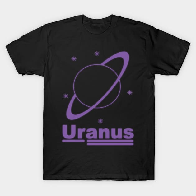 Uranus T-Shirt by CrazyCreature